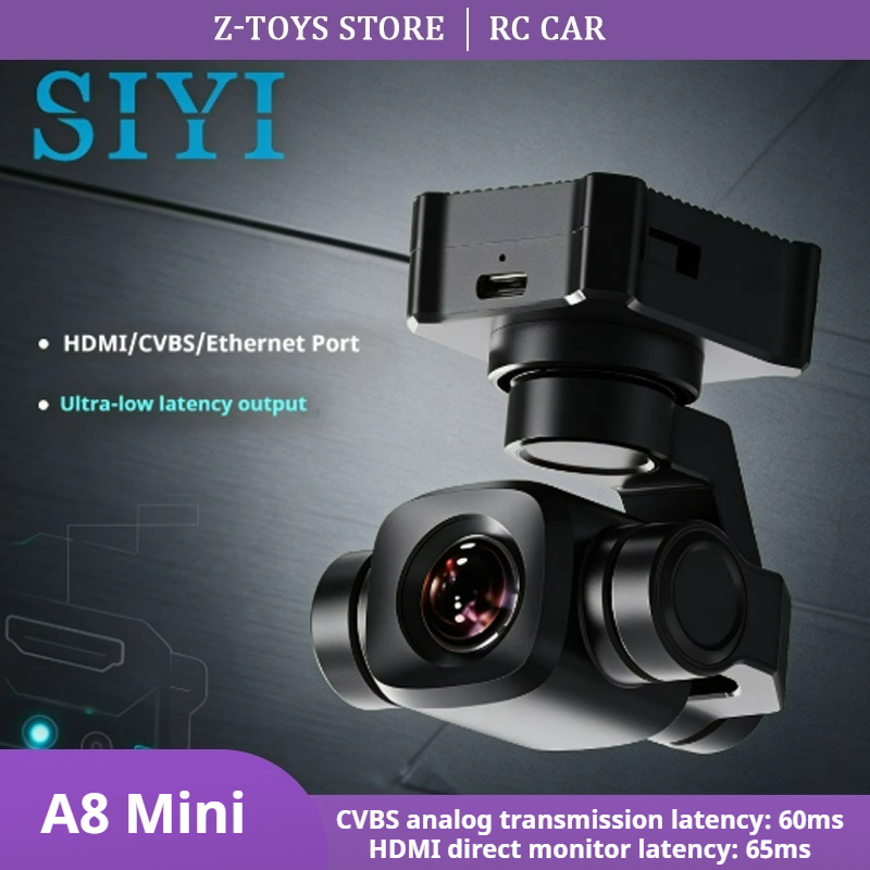 Drone Camera 4K - SIYI A8 Mini, Kamera Gimbal Zoom