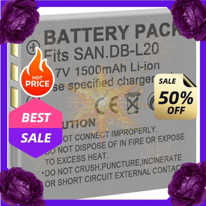Drone Camera Action - Baterai SWZY 3,7V 1500mAh DB-L20 untuk