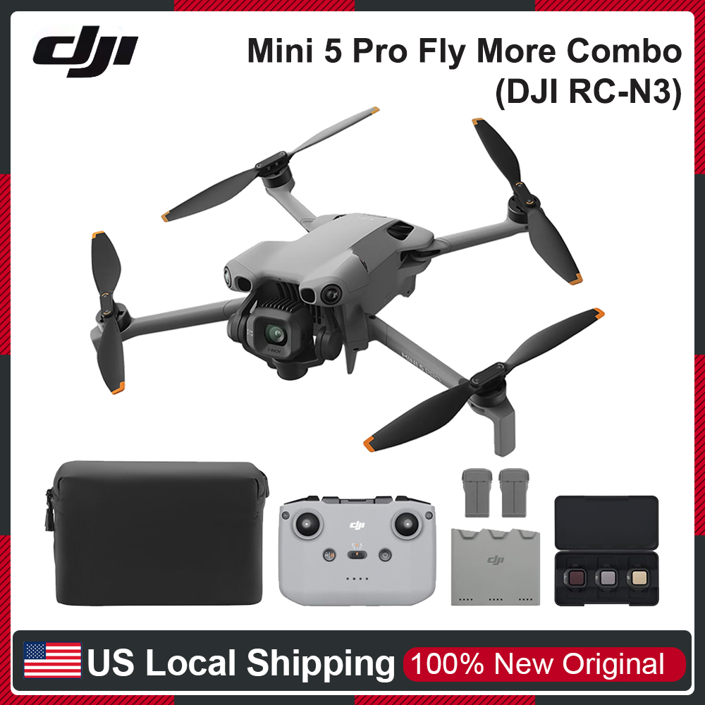 DJI Mini 5 Pro Fly More Combo  - Drone Camera Vlog ulasan dan harga