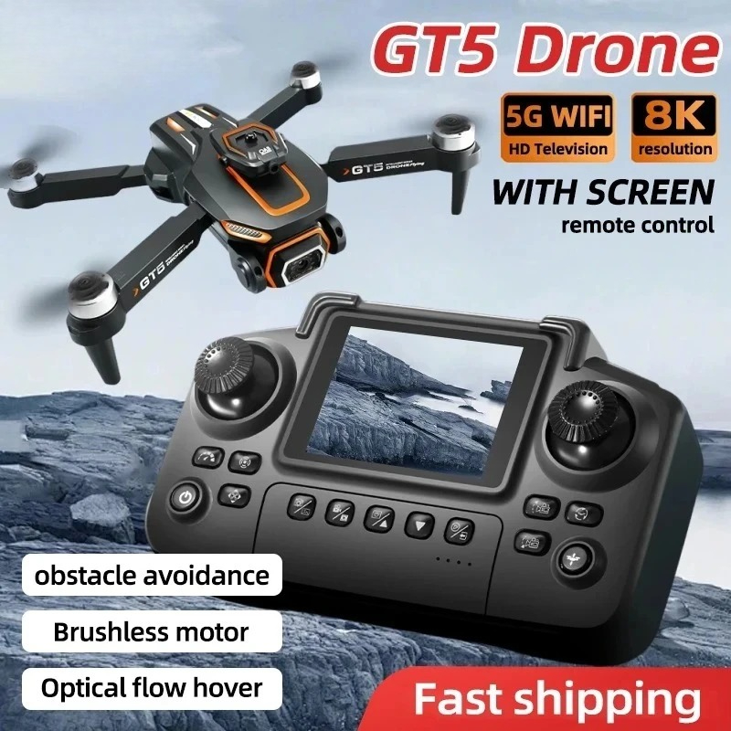 Drone Mini OriginalGT5 4K HD d - Drone Camera Wide Angle ulasan dan harga