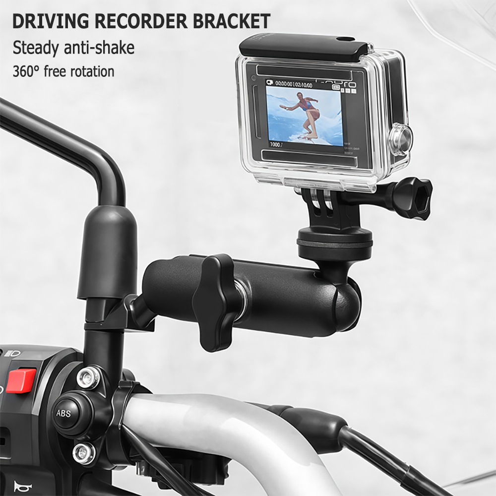 Dudukan Stang Motor Aluminium  - Drone Camera Action ulasan dan harga