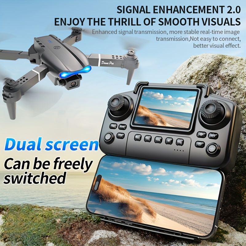 Drone Lipat E99 PRO MAX dengan - Drone Camera Professional ulasan dan harga