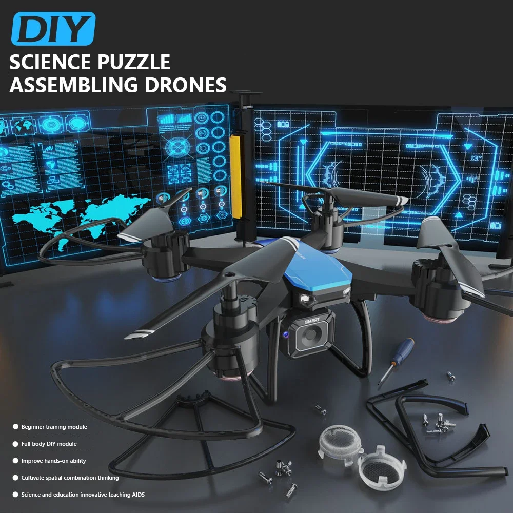 JJRC H108 DIY Drone Mini Perak - Drone Camera Lens ulasan dan harga
