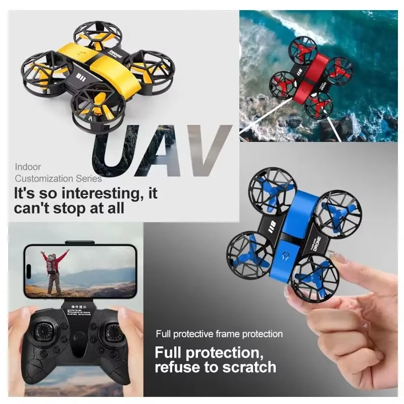 Drone Mini D12 4k Profesional  - Drone Camera Wide Angle ulasan dan harga