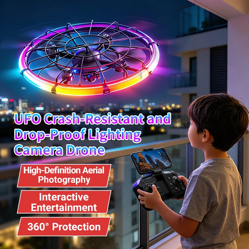 JJRC H145 UFO RC Drone dengan  - Drone Camera Lens ulasan dan harga