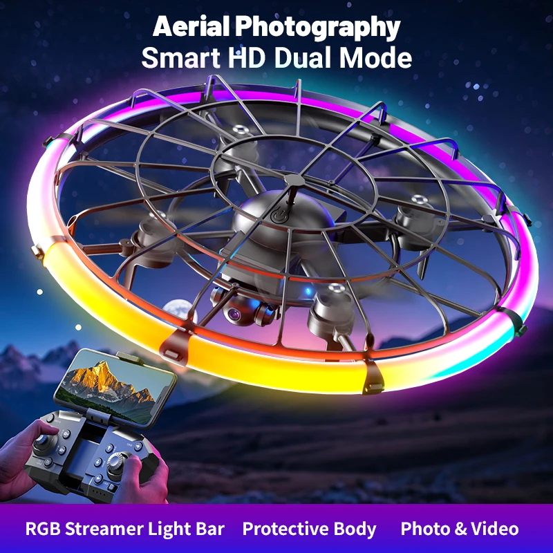 JJRC H145 UFO RC Drone dengan  - Drone Camera Lens ulasan dan harga
