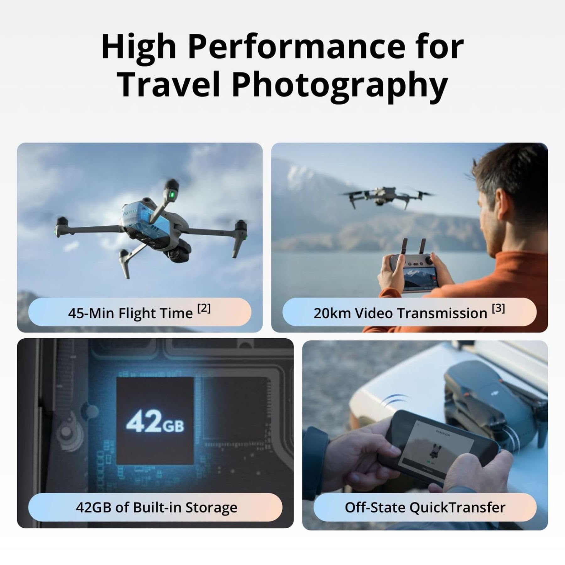 Drone DJI Air 3S dengan Kamera - Drone Camera Wide Angle ulasan dan harga
